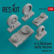   ResKit Models A-4 Skyhawk early version wheels set 1:48 (RS48-0129)