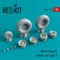 ResKit Models AH-64 Apache type 2 wheels set 1:48 (RS48-0144)