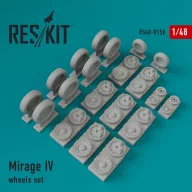 ResKit Models Mirage IV wheels set 1:48 (RS48-0150)