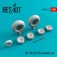 ResKit Models Bf.110 (E,F,G) wheels set 1:48 (RS48-0216)