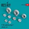 ResKit Models P-38 Lightning type 1 wheels set 1:48 (RS48-0220)