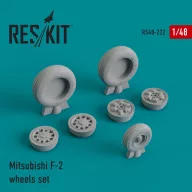 ResKit Models Mitsubishi F-2 wheels set 1:48 (RS48-0222)