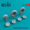 ResKit Models DH.115 Vampire wheels set type 1 1:48 (RS48-0249)