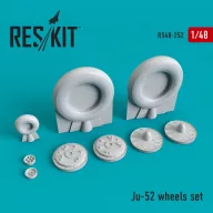 ResKit Models Junkers Ju -52 wheels set 1:48 (RS48-0252)