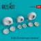 ResKit Models B-26 (A-26) Invader type 2 wheels set 1:48 (RS48-0261)