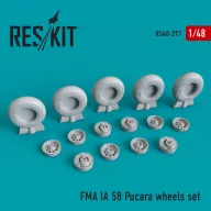   ResKit Models FMA IA 58 Pucará (Pucara) wheels set 1:48 (RS48-0277)