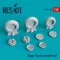 ResKit Models Super Tucano wheels set 1:48 (RS48-0313)