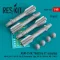 ResKit Models AGM-114K Hellfire II missiles (4 pcs) (AH-64, AH-1, UH-60, SH-60, Eurocopter Tiger, OH-58, RAH-66, MQ-1, MQ-9) (3D Printed) 1:48 (RS48-0329)