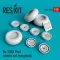 ResKit Models Do-335? Pfeil wheels set (weighted) 1:48 (RS48-0332)