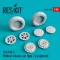 ResKit Models F4F/FM-2 Wildcat wheels set type 2 (weighted) 1:48 (RS48-0335)