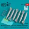 ResKit Models Mk.82 bombs with BSU-49 air inflatable retard fins (6 pcs) (F-4, F-5, F-8, F-15, F-16, F-18, A-1, A-4, A-6, A-7, A-10, Kfir) (3D Printed) 1:48 (RS48-0348)