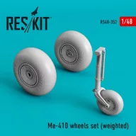 ResKit Models Me-410 wheels set (weighted) 1:48 (RS48-0352)