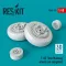 ResKit Models F-82 Twin Mustang (weighted) wheels set 1:48 (RS48-0359)