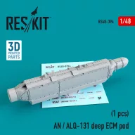   ResKit Models AN / ALQ-131 deep ECM pod (A-7, A-10, F-4, F-16, F-111, C-130) 1:48 (RS48-0394)