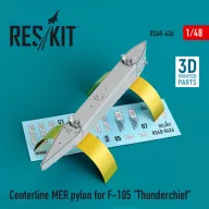   ResKit Models Centerline MER pylon for F-105 Thunderchief (3D Printed) 1:48 (RS48-0426)