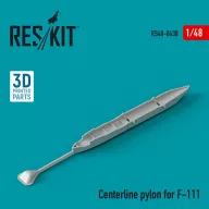   ResKit Models Centerline pylon for F-111 (3D Printed) 1:48 (RS48-0438)