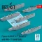 ResKit Models Pylons for NAVY A-7 Corsair II with MAU-11 Bomb Racks (3D Printed) 1:48 (RS48-0439)