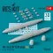 ResKit Models AN / ALQ-87 ECM pods late type (2 pcs) (F-4, F-111, AC-130) (3D Printed) 1:48 (RS48-0442)