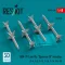 ResKit Models AIM-7F Low Vis Sparrow III missiles (4 pcs) (F-4, F-5, F-15, F-16, F-14, F/A-18) (3D Printed) 1:48 (RS48-0458)