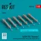 ResKit Models AASM-250 Hammer thermally protected bombs (6 pcs) (Mirage 2000, Rafale, MiG-29) (3D Printed) 1:48 (RS48-0463)