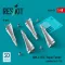 ResKit Models AIM-4 (F, G) Super Falcon missiles for F-106 (4 pcs) (3D Printed) 1:48 (RS48-0476)