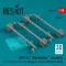 ResKit Models AIM-9J Sidewinder missiles (4 pcs) (F-4, F-5, F-16, F-15, F-14, Mirage F.1, Harrier, Mirage III, Hawk) (3D Printed) 1:48 (RS48-0480)