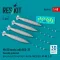 ResKit Models Mk.83 bombs with BSU-35 thermally protected (4 pcs) (A-4, A-6, A-7, F-4, F-8, F-14, F/A-18(C,D,E,F), AV-8B, S-3) (3D printed) 1:48 (RS48-0494)