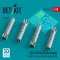 ResKit Models CBU-97/105 cluster bombs (4 pcs) (F-15E, F-16, A-10, B-1B, B-2, B-52) (3D Printed) 1:48 (RS48-0515)