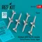 ResKit Models Skyflash (RB71/Av.71) missiles (4 pcs) (British Phantom, Tornado, Viggen) (3D Printed) 1:48 (RS48-0520)