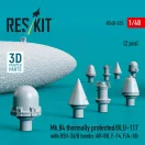 ResKit Models Mk.84 thermally protected/BLU-117 with BSU-36/B bombs (2 pcs) (AV-8B, F-14, F/A-18) (3D Printed) 1:48 (RS48-0525)