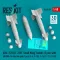 ResKit Models GBU-15(V)21, 22/B Small Wing bombs (2 pcs) with AN/AXQ-14 data link pod (1 pcs) (F-4, F-15E, F-16I, F-111, B-52) (3D Printed) 1:48 (RS48-0539)