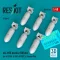 ResKit Models AN-M58 bombs (6 pcs) (500 lbs) for all USAF & RAF of WW2 & Korean War (3D Printed) 1:48 (RS48-0546)