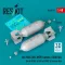 ResKit Models AN-M65 (AN-M59) bombs (2 pcs) (1000 lbs) for all USAF & RAF of WW2 & Korean War (3D Printed) 1:48 (RS48-0547)