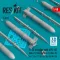 ResKit Models S-24 missiles with APU-68 (4 pcs) (MiG-21, MiG-23, MiG-27, MiG-29, Su-7, Su-17, Su-25, Su-24, Mi-24) (3D Printed) 1:48 (RS48-0566)
