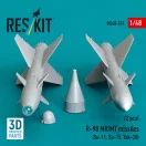 ResKit Models R-98 MR/MT missiles (2 pcs) (Su-11, Su-15, Yak-28) (3D Printed) 1:48 (RS48-0574)