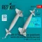 ResKit Models GBU-10 Paveway I laser guided bombs with BSU-37/B fin and BSU-3A/B wing (slow speed) (2 pcs) (F-4D/E, F-111, A-6A, A-7E) (3D Printed) 1:48 (RS48-0575)