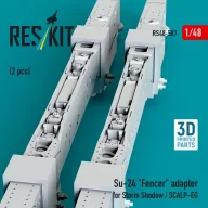   ResKit Models Su-24 Fencer adapter for Storm Shadow / SCALP-EG (2 pcs) (3D Printed) 1:48 (RS48-0587)