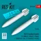 ResKit Models B43-0 nuclear bombs (2 pcs) (F-100D/F, F-101A/C, F-104A/C, F-105D/F, FB-111A, F-111A/D/E/F, F-4C/D/E) (3D Printed) 1:48 (RS48-0588)