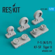   ResKit Models F-5 (N,E,F)/KF-5F Tiger II wheels set 1:72 (RS72-0005)