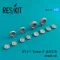 ResKit Models A-7 (A,B,C,E) Corsair II wheels set 1:72 (RS72-0018)