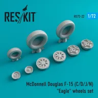   ResKit Models F-15 (C,D,J,N) Eagle wheels set 1:72 (RS72-0022)
