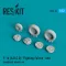 ResKit Models F-16 (A,B,C,D) Fighting Falcon late (weighted) wheels set 1:72 (RS72-0024)
