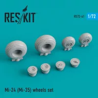 ResKit Models Mi-24 Hind wheels set 1:72 (RS72-0041)