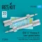 ResKit Models GBU-12 Paveway II laser guided bombs (2 pcs) (F-4, F-5, A-10, F-16, F-15, F-111, Harrier, Rafale, Mirage 2000, Gripen, Tornado,Eurofighter, Kfir) (3D Printed) 1:72 (RS72-0052)