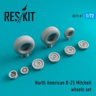ResKit Models B-25 Mitchell wheels set 1:72 (RS72-0087)