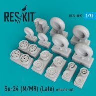   ResKit Models Su-24 (M,MR) late version wheels set 1:72 (RS72-0097)