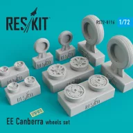   ResKit Models EE Canberra wheels set (weighted) 1:72 (RS72-0116)