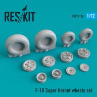   ResKit Models F/A-18 Super Hornet wheels set 1:72 (RS72-0126)