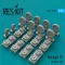 ResKit Models Mirage IV wheels set 1:72 (RS72-0150)