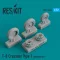 ResKit Models F-8 Crusader type 1 wheels set 1:72 (RS72-0164)